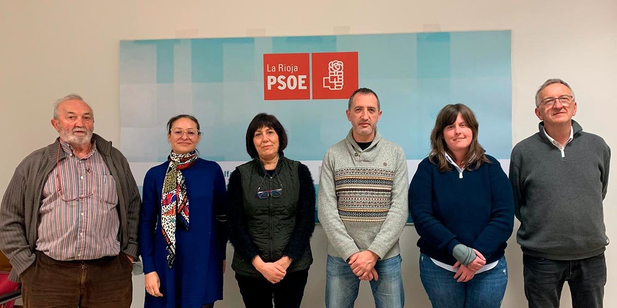 La nueva Comisión Ejecutiva Municipal del PSOE de Alfaro