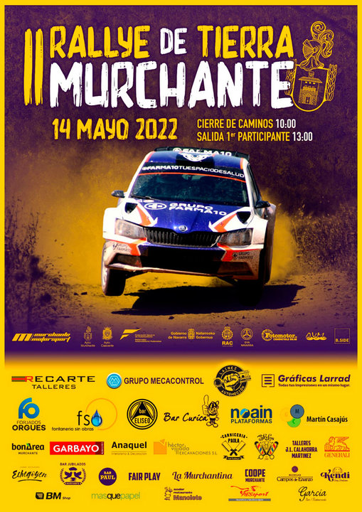 Cartel II Rallye de Murchante