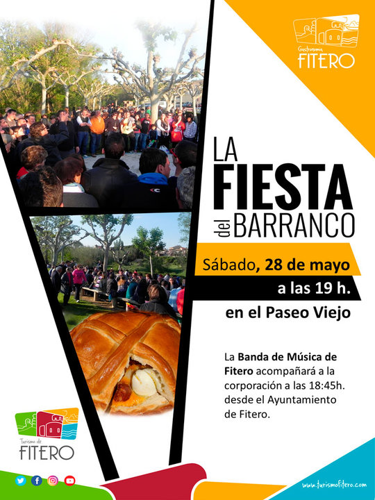 Cartel 28 mayo fiesta del Barranco de Fitero