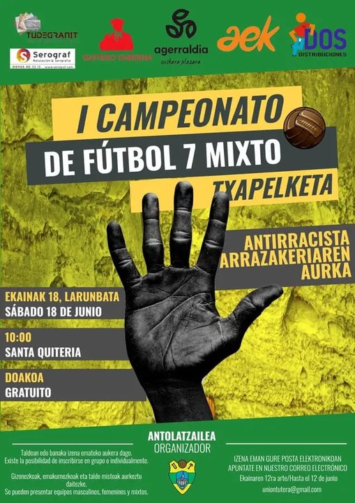 ‘I Torneo de fútbol antirracista mixto’ en Tudela