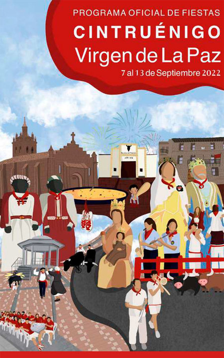Fiestas patronales en honor a la Virgen de la Paz 2022 en Cintruénigo