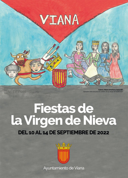 Fiestas patronales en honor a la Virgen de Nieva 2022 en Viana