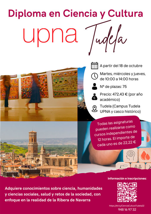 Diploma en Ciencia y Cultura en el campus de la UPNA en Tudela