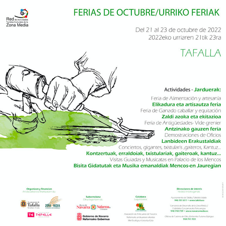 Ferias de Octubre 2022 en Tafalla