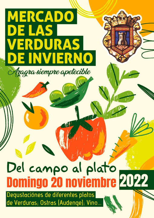 Mercado de las verduras de invierno 2022 en Azagra