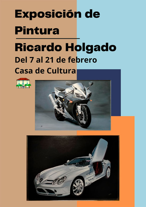 Exposición de pintura en Tauste de Ricardo Holgado