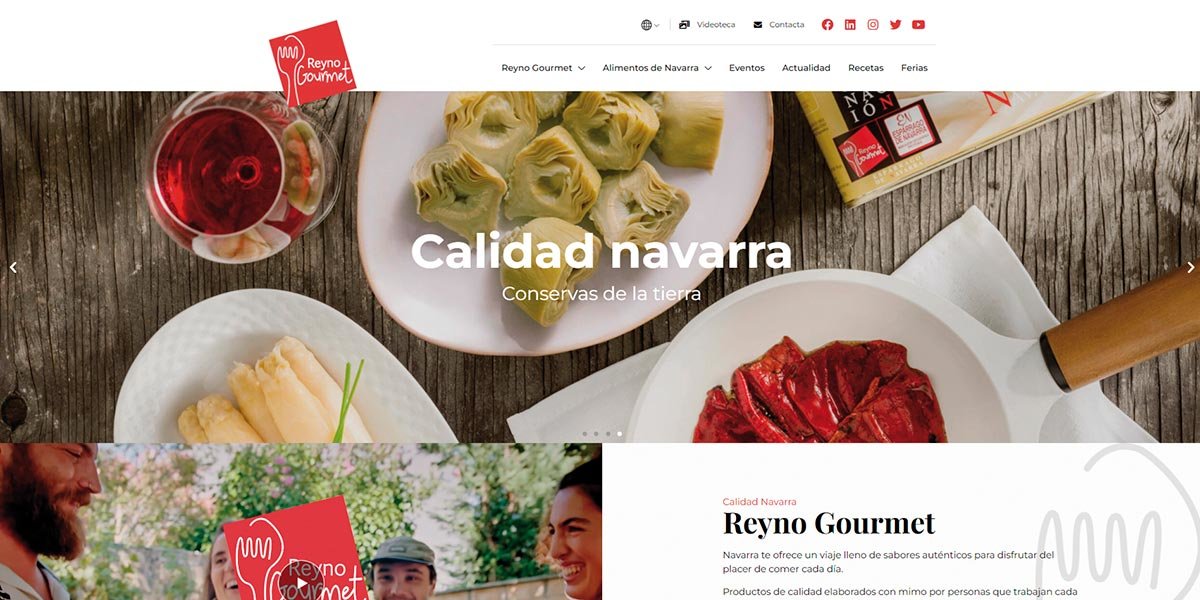 Reyno Gourmet web