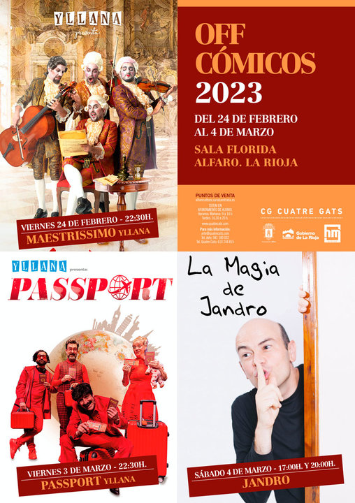 XXIV Muestra Nacional de Teatro ‘Off Cómicos 2023’ en Alfaro