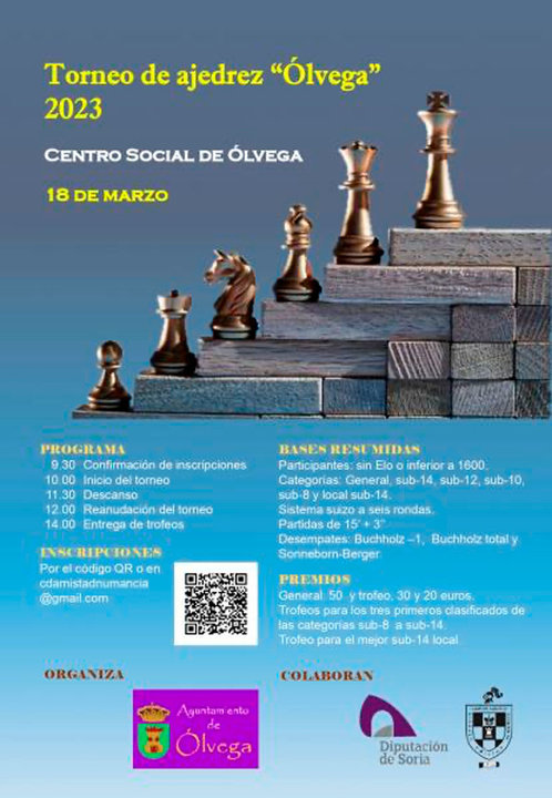 Torneo de ajedrez 2023 en Ólvega