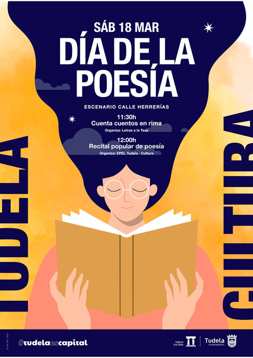 Día Mundial de la Poesía 2023 en Tudela