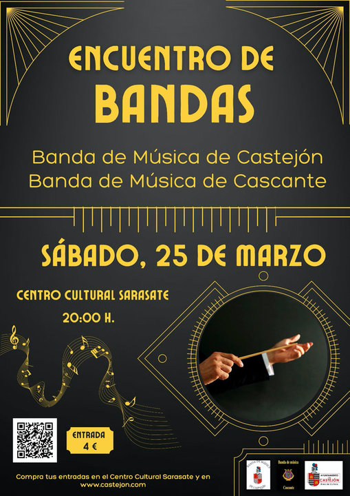 Encuentro de Bandas en Castejón Banda de Música de Castejón y Banda de Música de Cascante