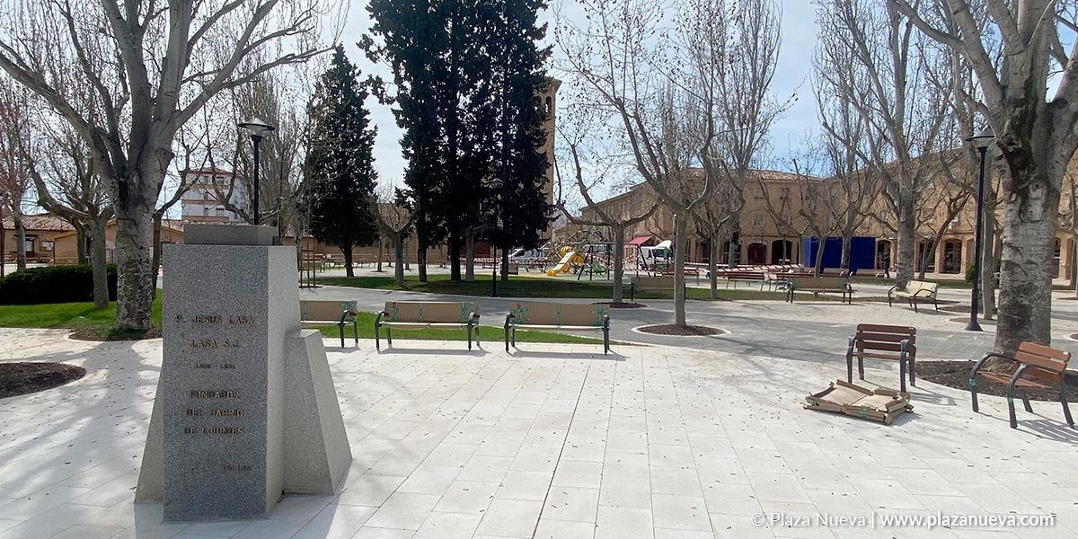 Plaza Padre Lasa previa inauguración 3