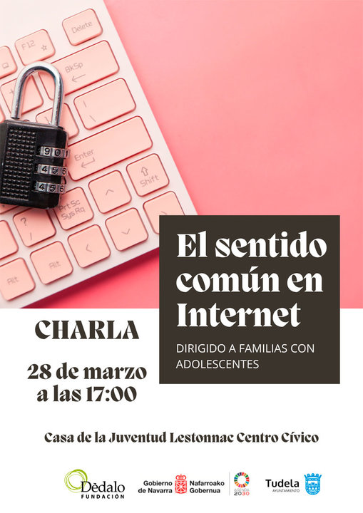 Charla en Tudela ‘El sentido común en Internet’