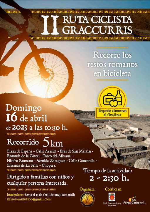 II Ruta ciclista Graccurris 2023 en Alfaro