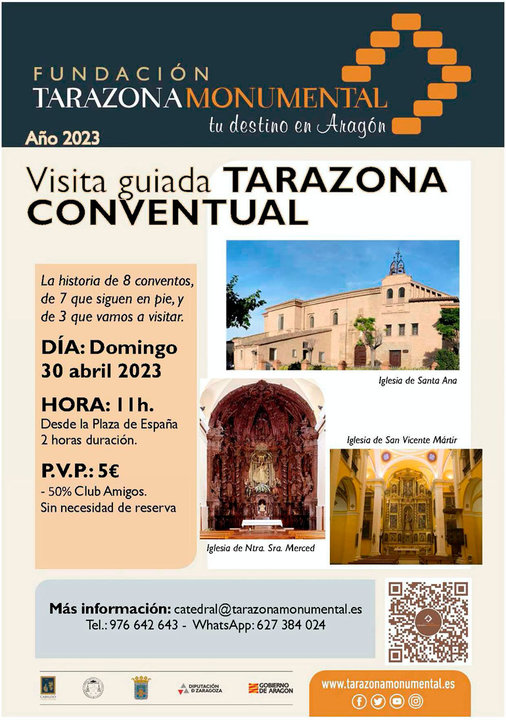Visita guiada en Tarazona ‘Tarazona Conventual’