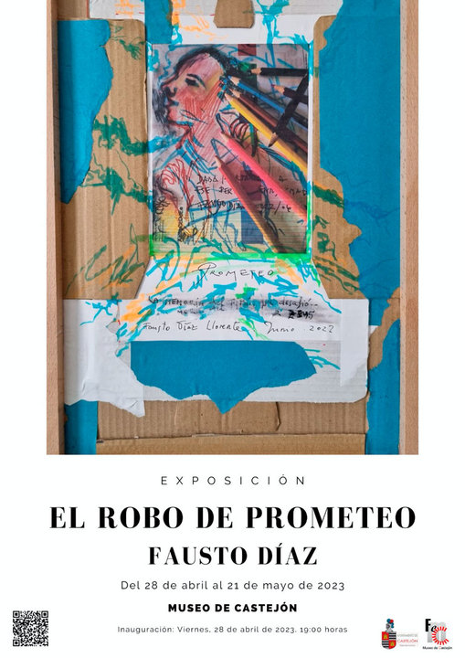 Exposición en Castejón ‘El robo de Prometeo’ de Fausto Díaz