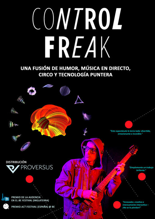 Espectáculo en Tafalla ‘Control Freak’ de Kulu Orr