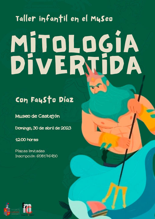 Taller infantil en Castejón ‘Mitología divertida’ con Fausto Díaz