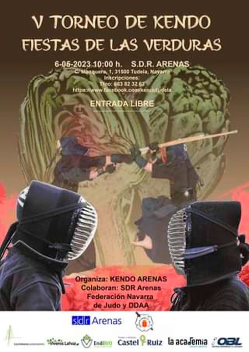 V Torneo de Kendo ‘Fiestas de las Verduras’ 2023 en Tudela
