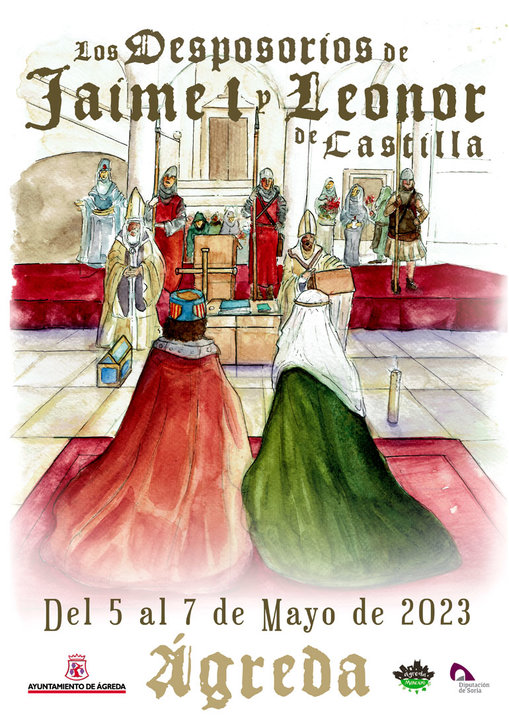 Los Desposorios de Jaime I de Aragón y Leonor de Castilla 2023 en Ágreda