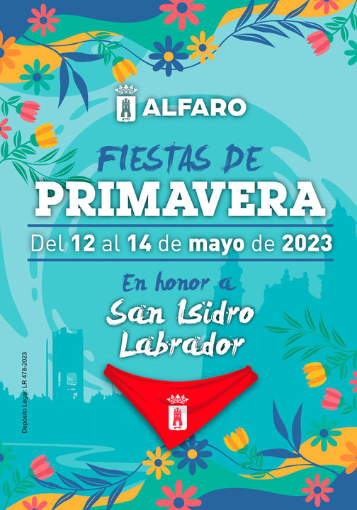 Fiestas de primavera 2023 en Alfaro en honor a San Isidro Labrador