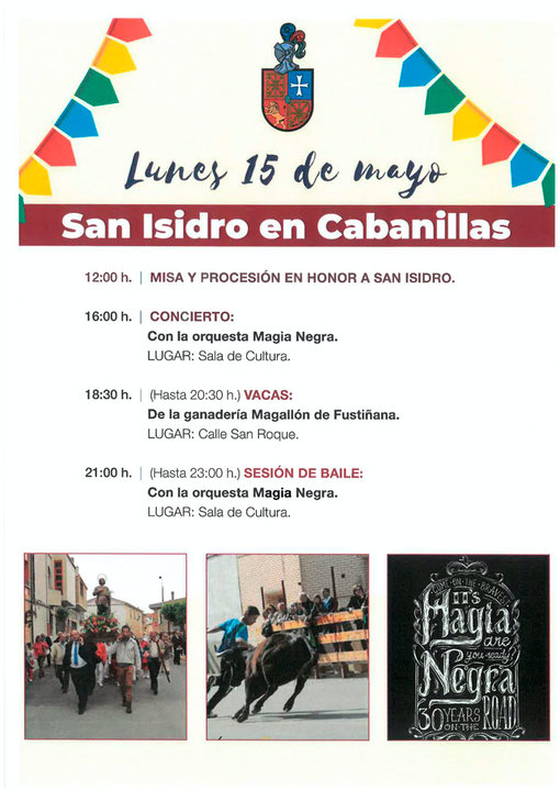 Fiestas de San Isidro 2023 en Cabanillas