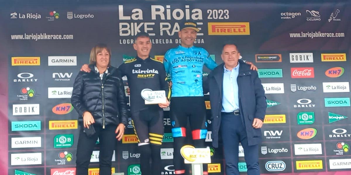 Tito Espada arrasó en La Rioja Bike Race 2023 con dos victorias en tres etapas