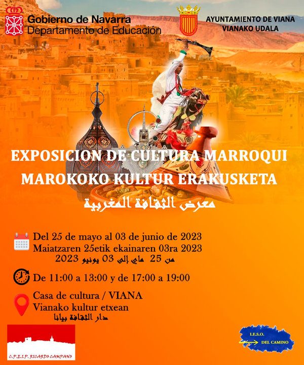 Exposición en Viana de cultura marroquí