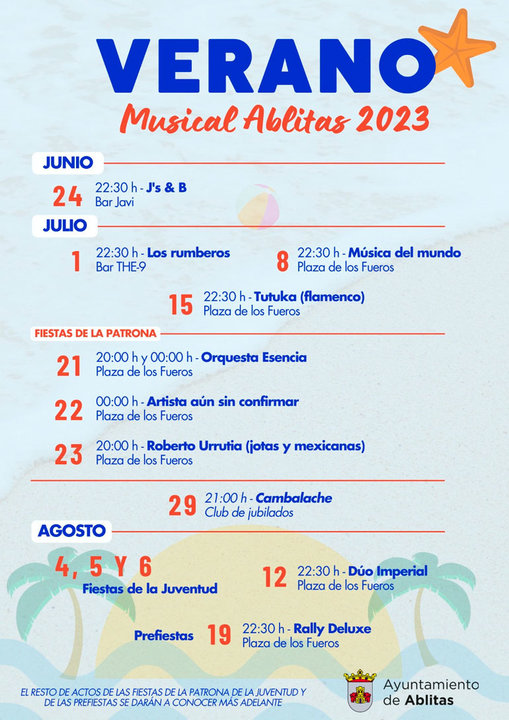 Verano Musical 2023 en Ablitas