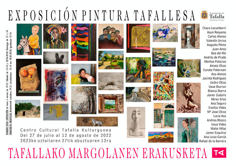 Exposición en Tafalla de pintura tafallesa
