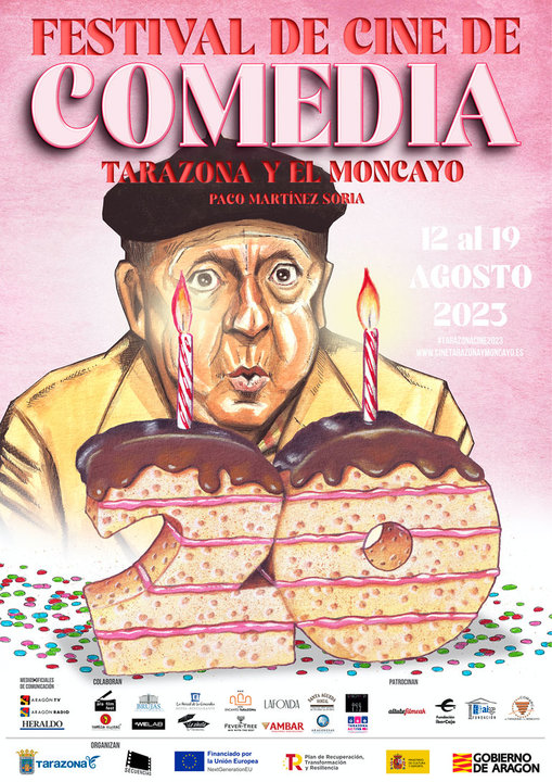 XX Festival de cine de Comedia ‘Paco Martínez Soria’ 2023 en Tarazona y el Moncayo