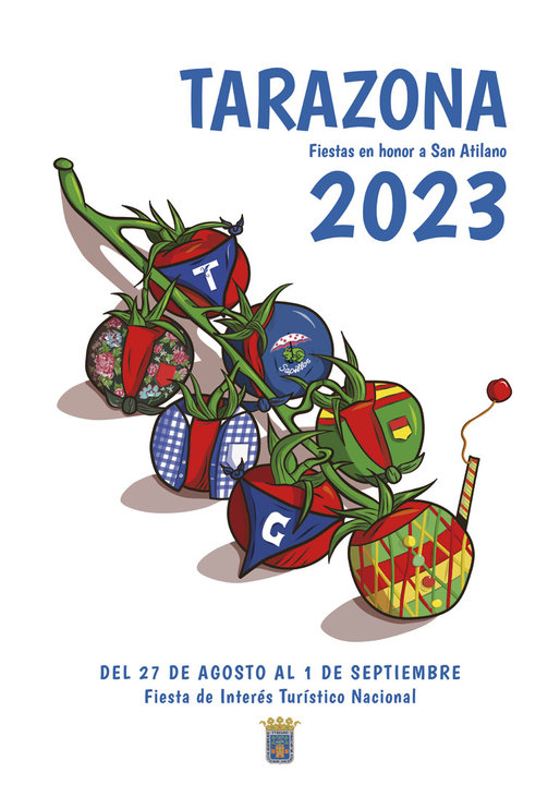 Programa de las Fiestas patronales en honor a San Atilano 2023 en Tarazona
