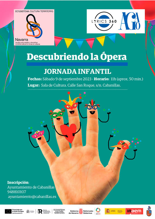 Jornada infantil en Cabanillas ‘Descubriendo la ópera’