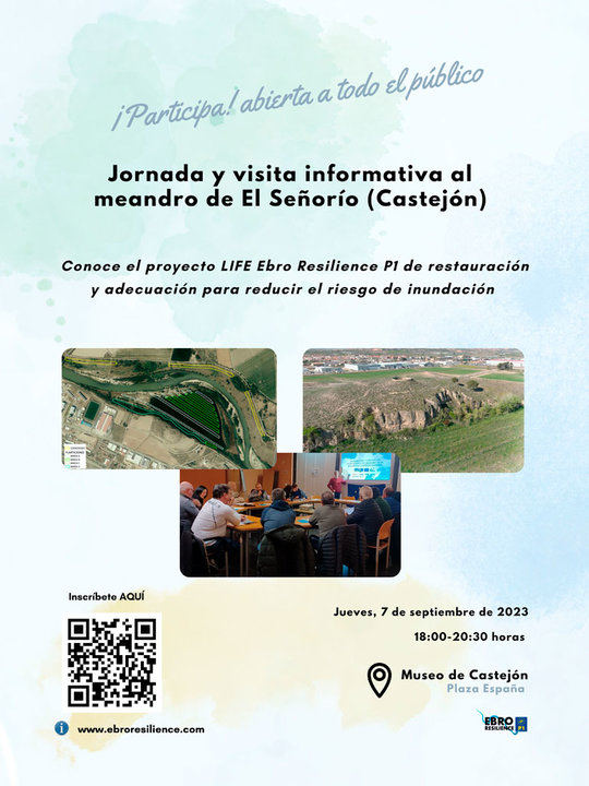 Jornada y visita informativa en Castejón al meandro de El Señorío