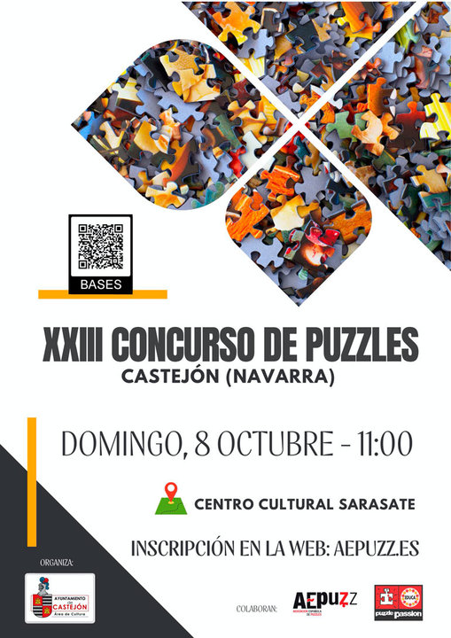 XXIII Campeonato de montaje de puzzles 2023 en Castejón