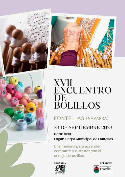 XVII Encuentro de Bolillos 2023 en Fontellas