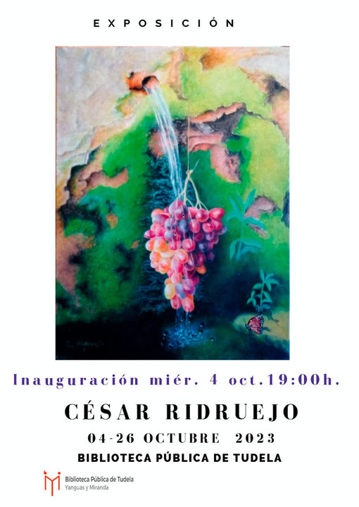 Exposición en Tudela de César Ridruejo