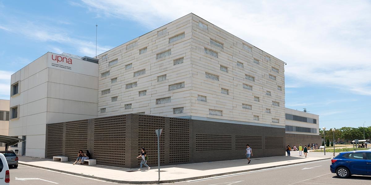 Una imagen del campus de Tudela de la Universidad Pública de Navarra (UPNA)