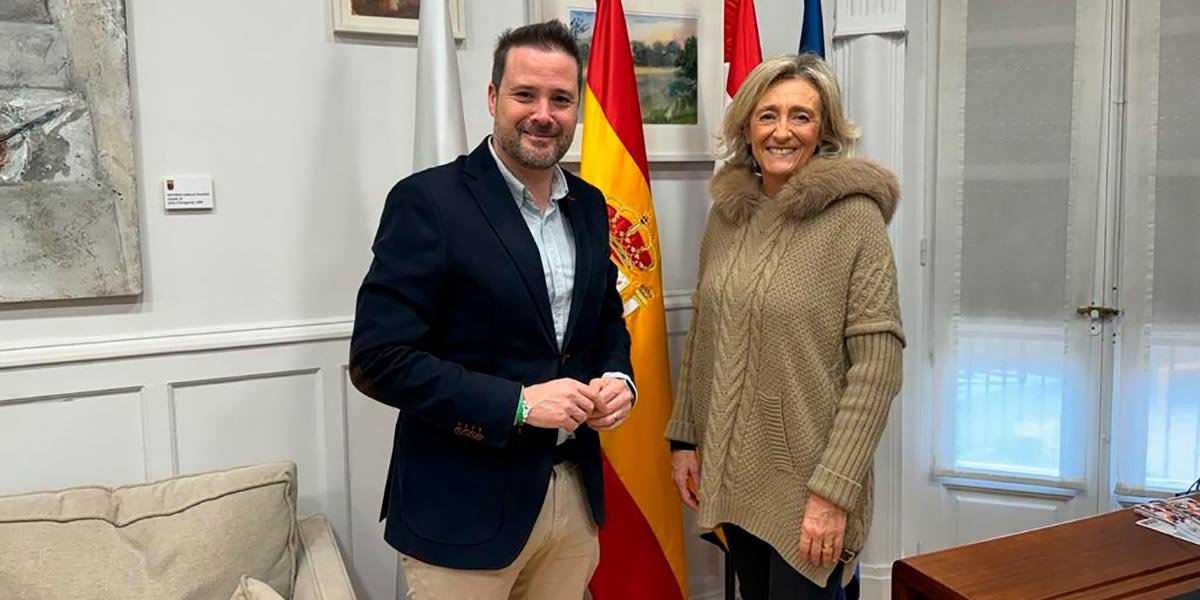 Alejandro Toquero y Mónica Arceiz mantienen un primer encuentro institucional oficial en la localidad riojana