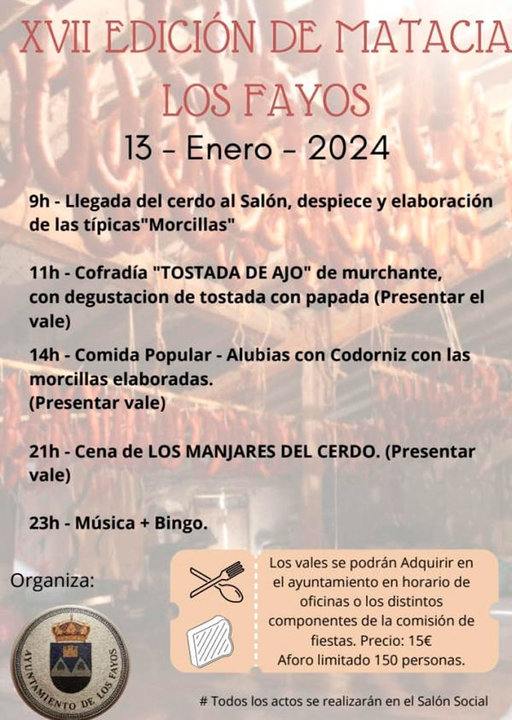 XVII Jornada de la Matacía 2024 en Los Fayos