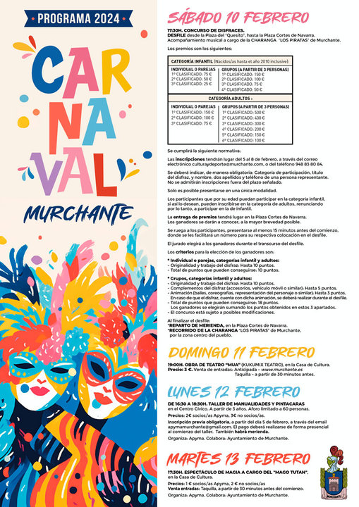 Carnaval 2024 en Murchante
