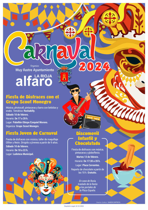 Carnaval 2024 en Alfaro