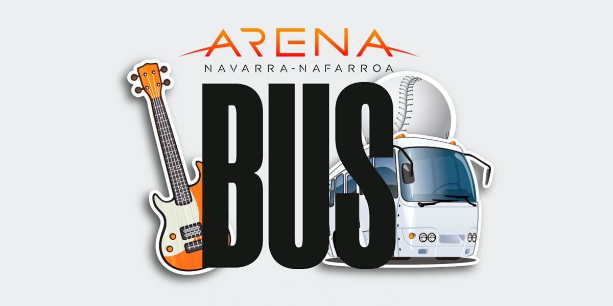 NICDO pone en marcha el Arena BUS para acercar el público a los grandes eventos del pabellón Navarra Arena en 2024