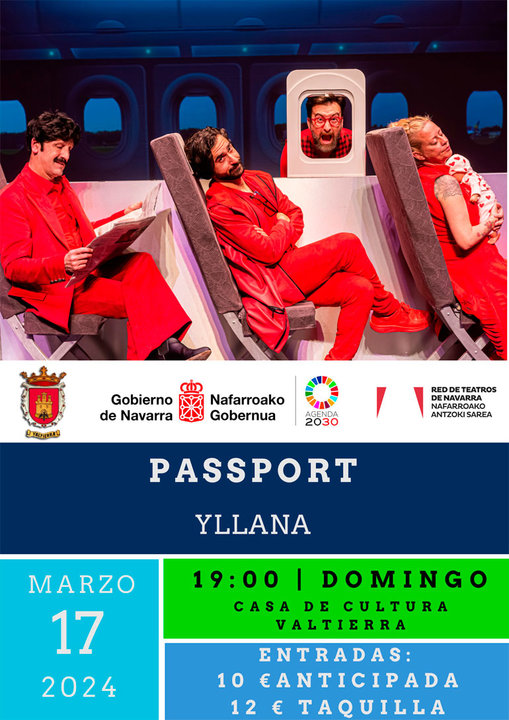 Teatro en Valtierra ‘Passport’ con Yllana