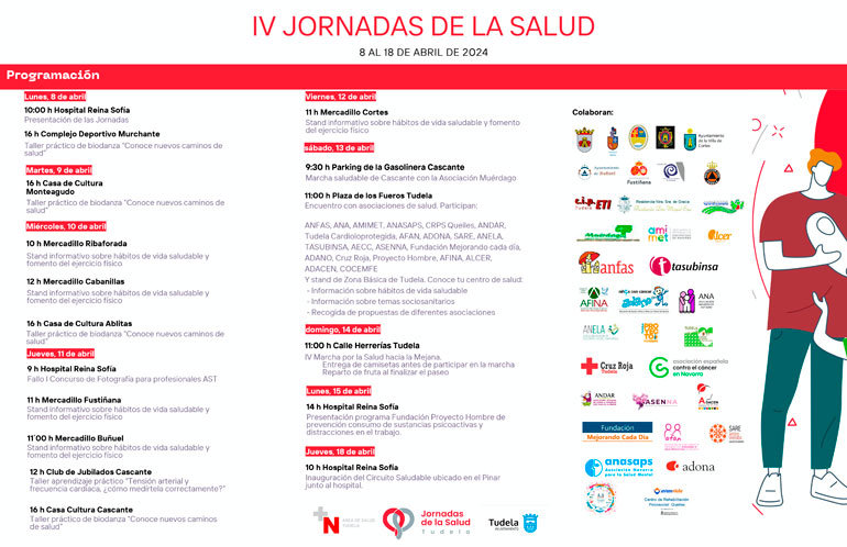 IV Jornadas de la Salud 2024 en Tudela
