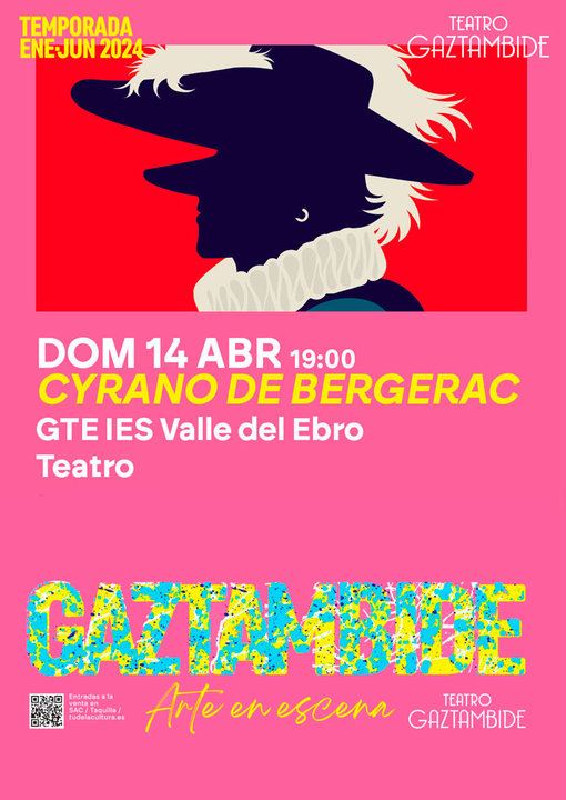 Teatro en Tudela ‘Cyrano de Bergerac’ con el grupo de teatro escolar IES Valle del Ebro