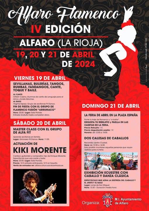 IV Jornadas flamencas 2024 en Alfaro