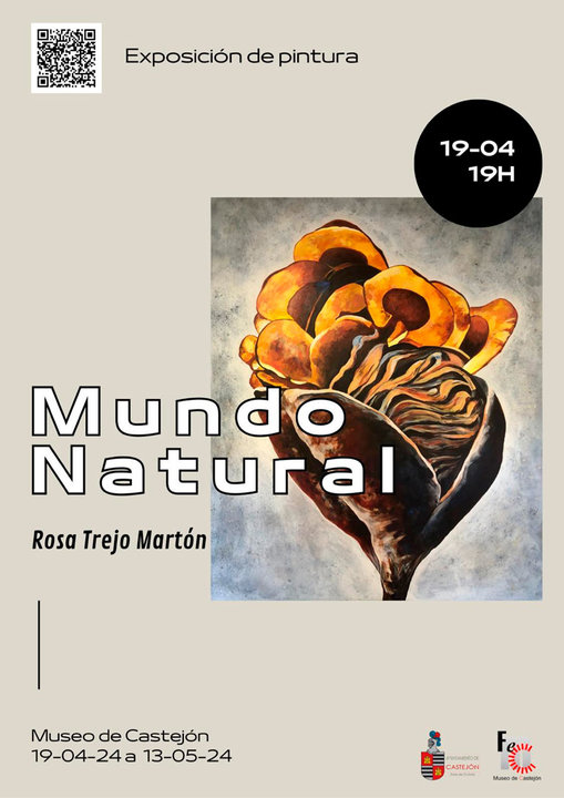 Exposición de pintura en Castejón ‘Mundo natural’ de Rosa Trejo