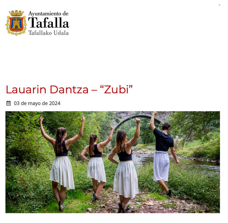 Danza en Tafalla ‘Zubi’