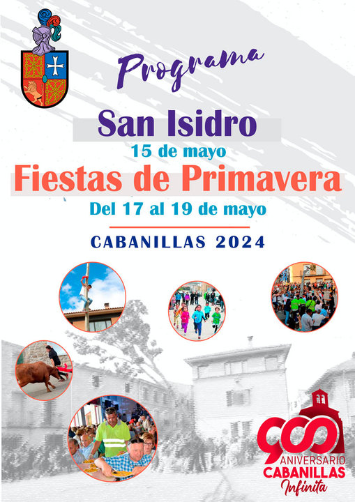 Programa de las Fiestas de San Isidro 2024 en Cabanillas